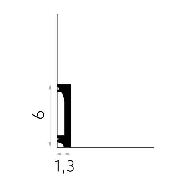 MARDOM DECOR ΣΟΒΑΤΕΠΙ MD032 (200X6X1.3CM)