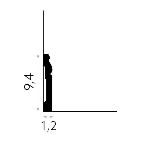 MARDOM DECOR ΣΟΒΑΤΕΠΙ MD094 (200X9.4X1.2CM)