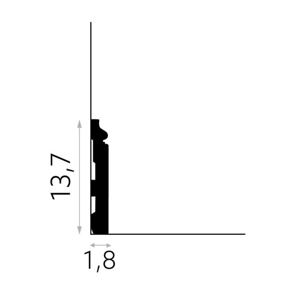 MARDOM DECOR ΣΟΒΑΤΕΠΙ MD360 (200X13,7X1.8CM)